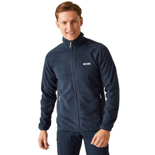 Regatta Herren Men's Hadfield Full Zip Fleece Jacket Fleecejacke, Navy, 5XL von Regatta