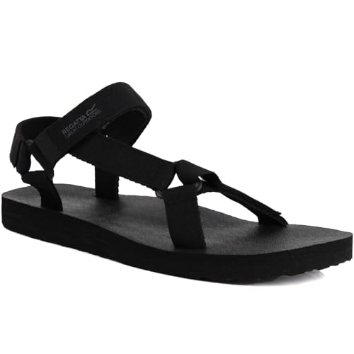 Regatta Herren Men's Vendeavour Sandale, Schwarz, 43 EU Regatta Herren Men's Vendeavour Sandale, Schwarz, 43 EU von Regatta