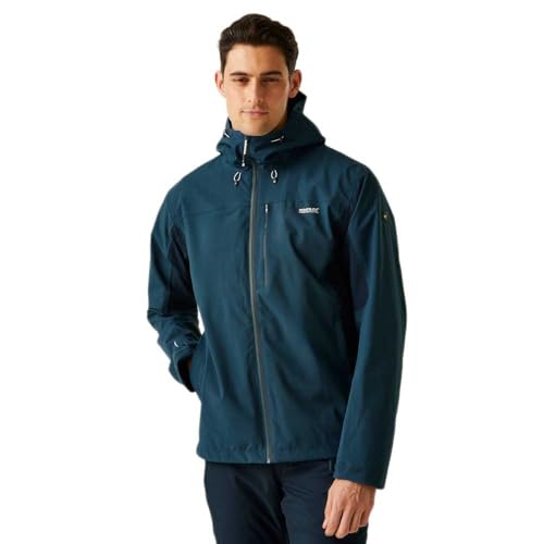 Regatta Herren Mens Birchdale Outdoor Active Jackets Waterproof Shell Regenmantel, gemischt, M von Regatta