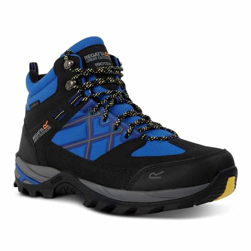 Regatta Herren Mens Samaris Iii Walking Boots Wanderstiefel, blau, 42 EU von Regatta