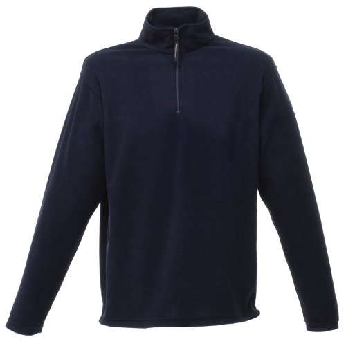 Regatta Herren Micro Zip Fleecejacke mit Nackenkragen Gr. M, dunkles marineblau von Regatta