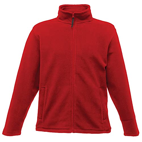 Regatta Herren Mikrofleece-Jacke mit durchgehendem ReiÃŸverschluss (M) (Rot) von Regatta