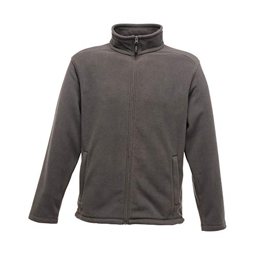 Regatta Herren Mikrofleece-Jacke mit durchgehendem ReiÃŸverschluss (XL) (Grau) von Regatta