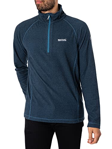 Regatta Herren Montes Sweatshirt mit 1/4-Reißverschluss, Blau, XL von Regatta