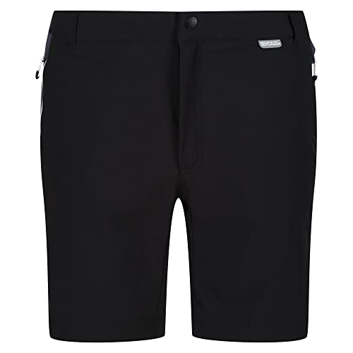 Regatta Herren Mountain Shortsii Hose, Schwarz/Indiengrau, 32W Regulär von Regatta