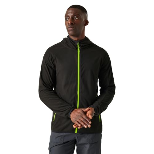 Regatta Herren Navigate Fzfleece Fleece mit durchgehendem Reißverschluss, Schwarz, M von Regatta