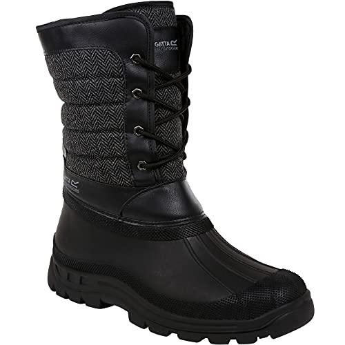 Regatta Herren Okemo Snow Boot, Schwarz, 42 EU von Regatta