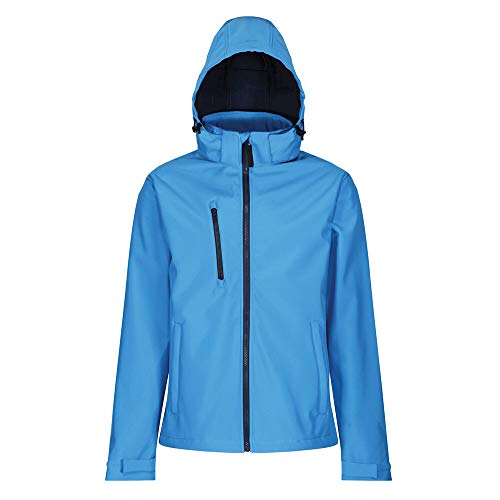 Regatta Herren Venturer Professional Herren 3-lagige bedruckbare Kapuzen-Softshelljacke (1 Stück) von Regatta