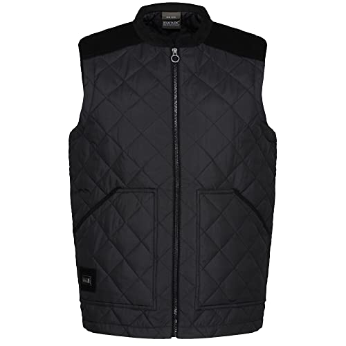 Regatta Herren Professional Mens Moreton Quilted Gilet Bodywarmer Körperwärmer, Schwarz, XL Regatta Herren Professional Mens Moreton Quilted Gilet Bodywarmer Körperwärmer, Schwarz, XL von Regatta