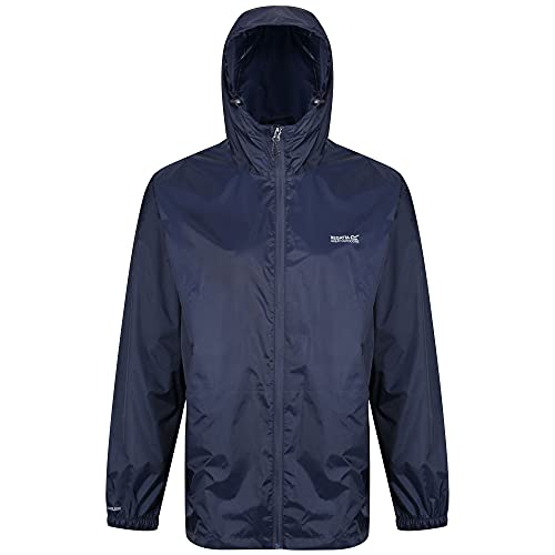 Regatta Herren Regenjacke Pack It III wasserfest (S) (Marineblau) von Regatta