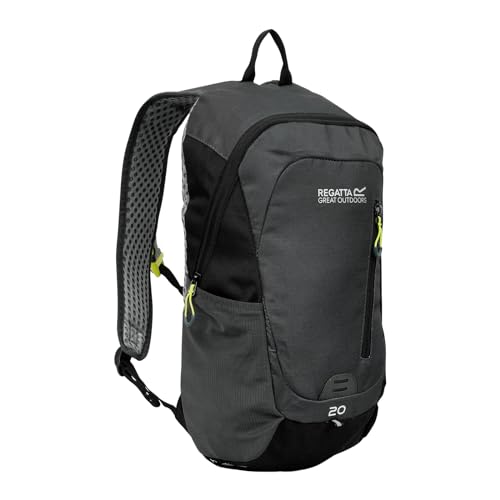 Regatta Herren Rucksack HIghton V2, 20 Liter, Schwarz/Sealgr, Einheitsgröße von Regatta