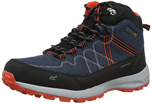 Regatta Herren Samaris Lite Walking Shoe, MoonltDn/Org, 42 EU von Regatta