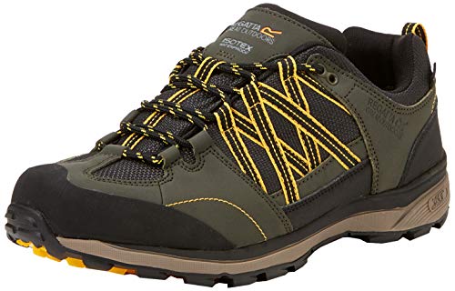 Regatta Herren Samaris Low Ii Trekking- & Wanderhalbschuhe, Braun (Dkkhaki/Gold 40a), 40 EU von Regatta