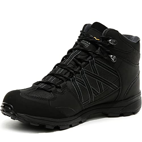 Regatta Herren Samaris Mid Ii Trekking- & Wanderstiefel, (Black/Granite 9v8), 10 EU von Regatta