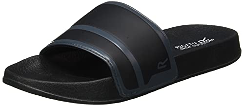 Regatta Herren Shift Sandal, Black/Ash, 42 EU von Regatta