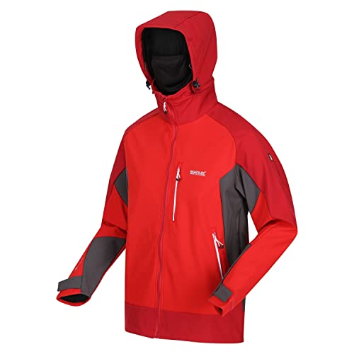 Regatta Herren Softshelljacke Hewitts VII rot - M von Regatta