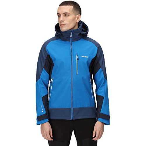 Regatta Herren Softshelljacke Hewitts VII skydriver/Admiral blau - L von Regatta