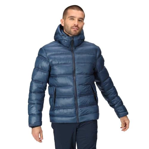 Regatta Herren Toploft III Isulated Padded Puffer Jacket, Blau (Admiral Blue), L von Regatta