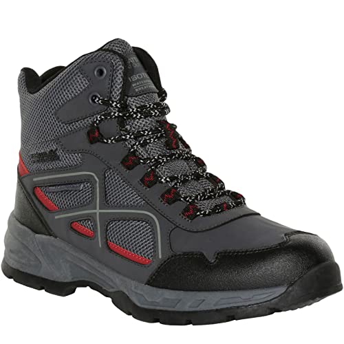 Regatta Herren Vendeavour Boot Wanderschuh, Ash Rio Red, 43 EU von Regatta
