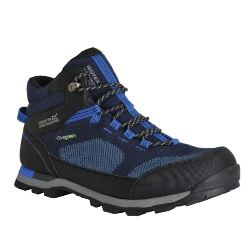 Regatta - Herren Wanderstiefel Blackthorn Evo (42 EU) (Marineblau/Skydiver Blau) von Regatta