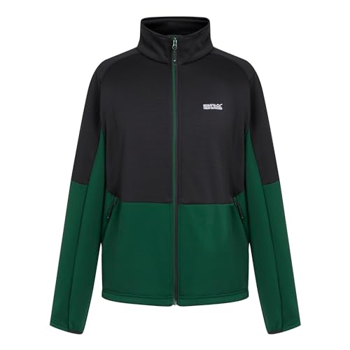 Regatta Highton Winter IV Herren Jacke mit durchgehendem Reißverschluss, wattiert, Eden/Schwarz, L von Regatta