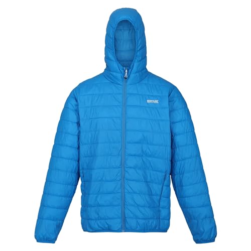 Regatta Hillpack Steppjacke für Herren mit Kapuze, Größe:M, Farbe:Blau von Regatta