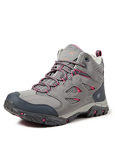 Regatta Damen Holcombe Iep Mid Wanderschuh, Steel/Vivaci, 36 EU von Regatta