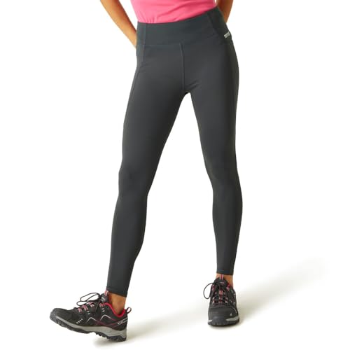 Regatta Holeen Pro Kompressions-Leggings für Damen, Grau, 33W x 31L Regatta Holeen Pro Kompressions-Leggings für Damen, Grau, 33W x 31L von Regatta