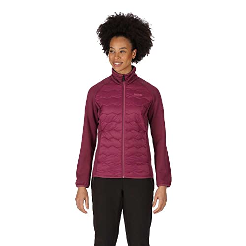 Regatta Hybrid Softshelljacke Damen Clumber III, Farbe:Weinrot, Größe:36 von Regatta