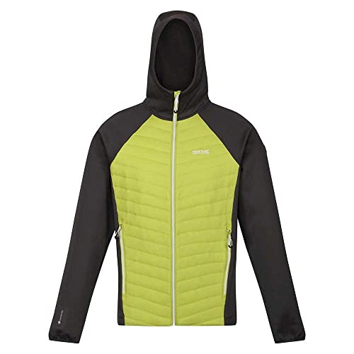 Regatta Andreson Herren-Jacke, Grünalgen/Robbengrau, M von Regatta