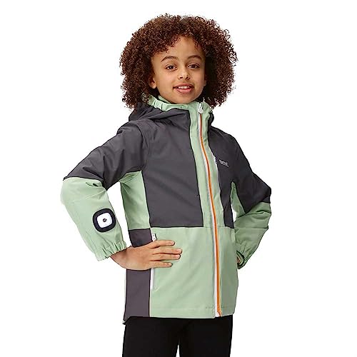 Regatta Mädchen Hydrate Viii 3in1 3-in-1-Jacke, QuiGrn/SlGry, 15-16 Jahre von Regatta