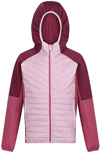 Regatta Kilder Hybrid VI Wasserabweisende Jacke für Kinder, Rose, 158 cm von Regatta