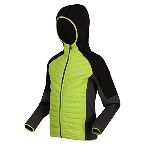 Regatta Kilder Hybrid VI Wasserabweisende Jacke für Kinder, lime, 140 cm von Regatta