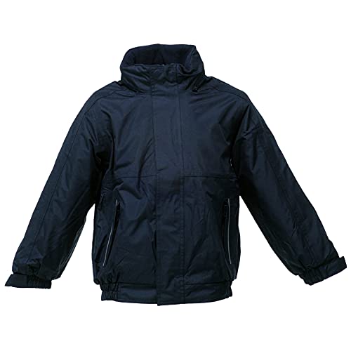 Regatta Kinder Dover Jacke, Navy/Navy, Size 7-8 von Regatta