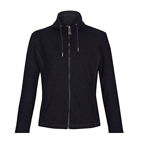 Regatta Kizmitt Damen-Fleecejacke mit durchgehendem Reißverschluss, Marineblau/Schwarz von Regatta