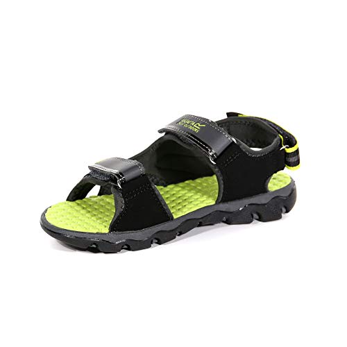 Regatta Kota Drift Junior Sandal, Briar/LimePu, 36 EU von Regatta