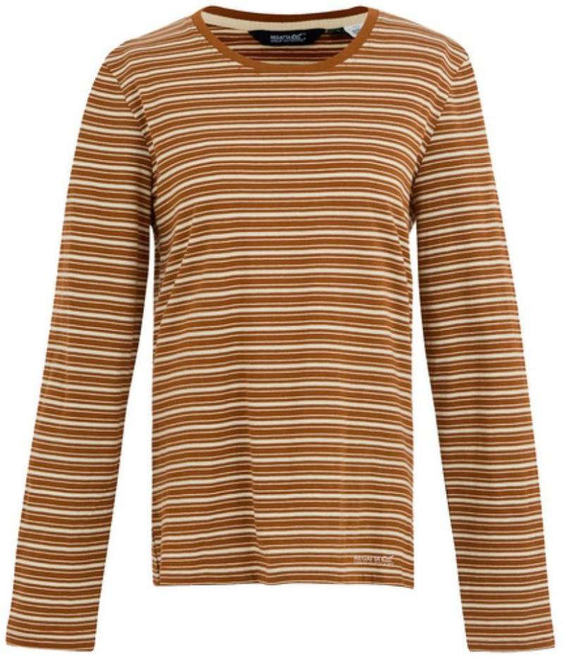 Regatta Langarmshirt Damen Striped Langarm T-Shirt - Federica von Regatta