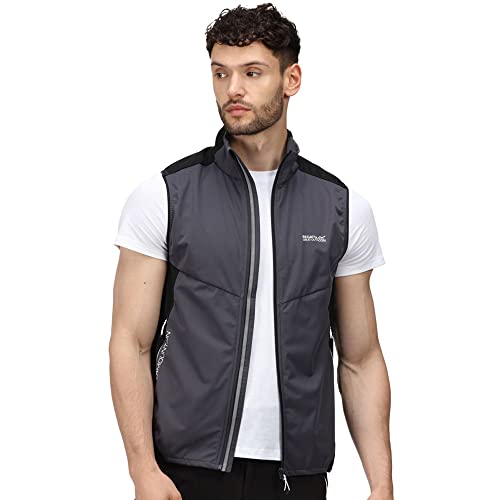 Regatta Lankin IV Softshell-Bodywarmer für Herren, Dunkelgrau/Schwarz, XL von Regatta