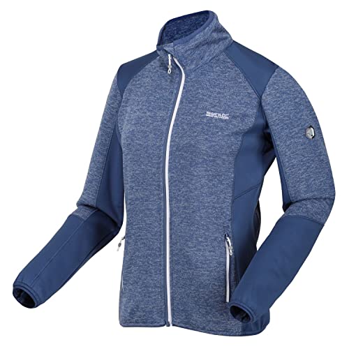 Regatta Lindalla V Strickfleecejacke für Damen, Farbe:Blau, Größe:36 von Regatta