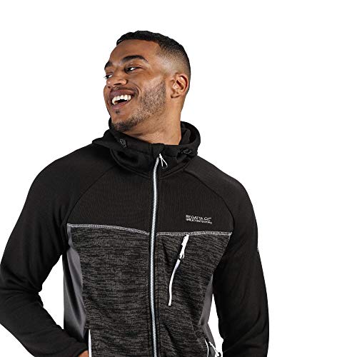 Regatta Mens Cartersville VII Full Zip Fleece Hooded Jacket von Regatta