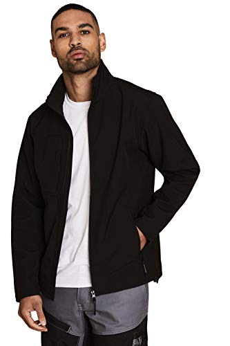 Regatta Mens Softshell Jacket - Octagon II, Größe:5XL, Farbe:Black-Black von Regatta Professional