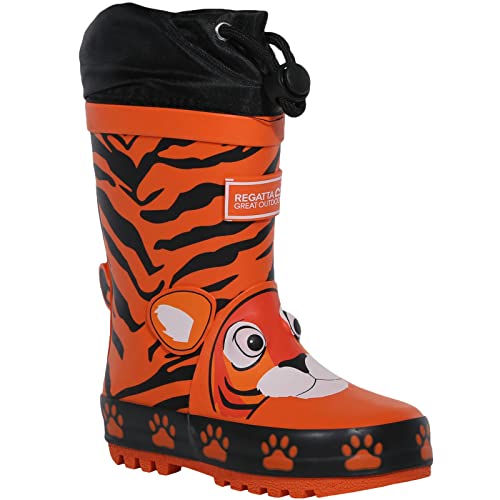 Regatta Mudplay Junior Gummistiefel für KINDER aus natürlichem Gummi mit Stabilisierung unterm Fuß von Regatta
