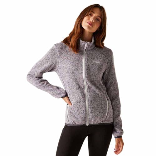 Regatta Newhill II Damen-Fleecejacke mit durchgehendem Reißverschluss, Flieder Distel/Lilac Hint, 42 von Regatta