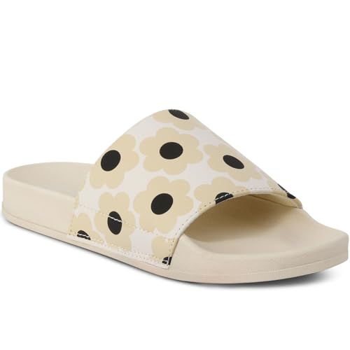 Regatta Orla Kiely Floral Sliders, Cream Sixties Daisy, 38 EU von Regatta