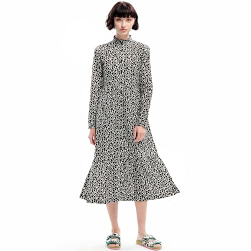 Regatta - Orla Kiely Midikleid für Damen Langärmlig (40 DE) (Mitternachtsblau) von Regatta