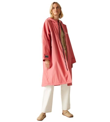 Regatta Outdoor Active Unisex wasserdichter Wickelmantel - Pfirsichrosa/Biscot - LXL von Regatta