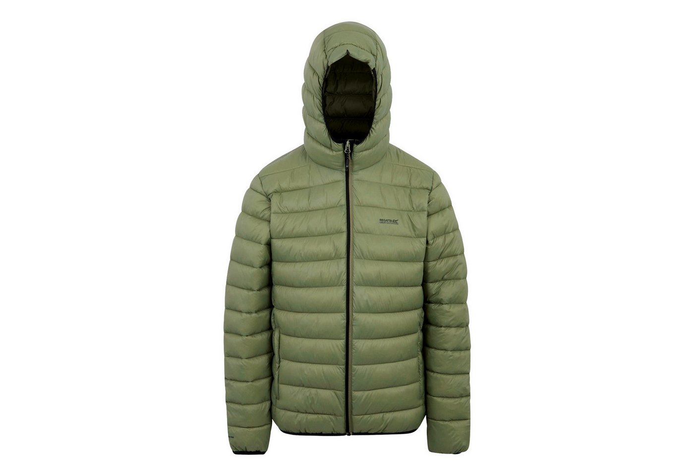 Regatta Outdoorjacke Hooded Marizion mit Markenschriftzug auf der Vorderseite von Regatta