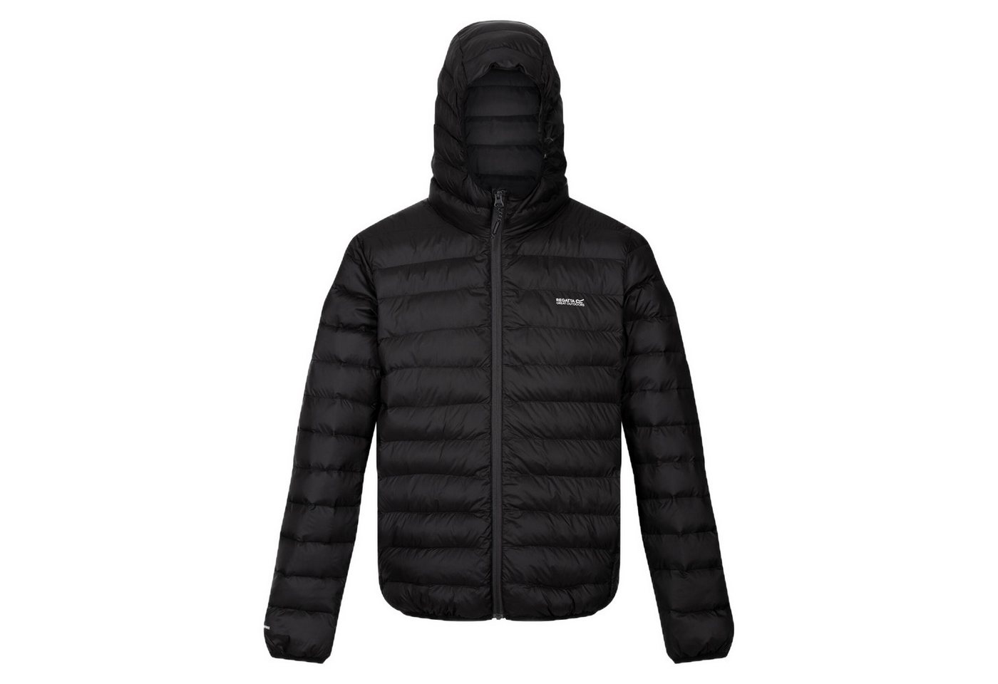 Regatta Outdoorjacke Hooded Marizion mit Markenschriftzug auf der Vorderseite von Regatta