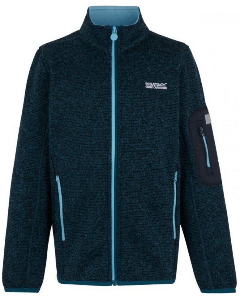 Regatta Outdoorjacke Kinder melierte Fleece Jacke Fullzip - JuniorNewhill von Regatta