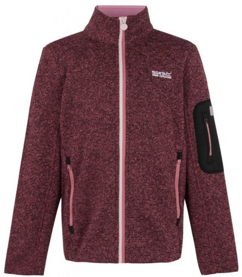 Regatta Outdoorjacke Kinder melierte Fleece Jacke Fullzip - JuniorNewhill von Regatta